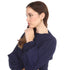 Long Sleeve Multi Layer Dress - DR1098 Navy